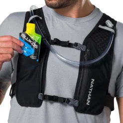 Nathan Sports Quick Start 3.0 Hydratatievest - 6L - black/reflective silver