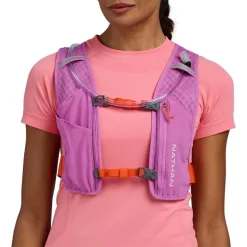 Nathan Sports Quick Start 3.0 Hydratatievest - 4 liter - fuchsia/orange blaze