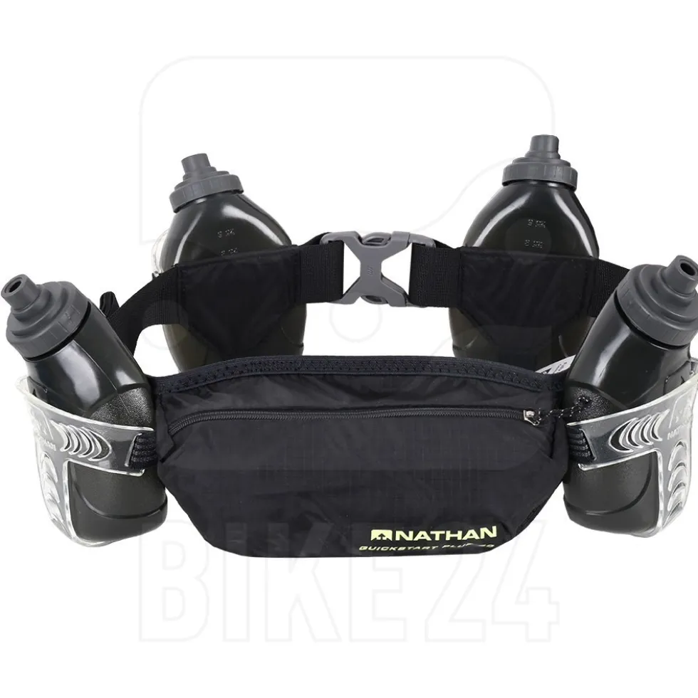 Nathan Sports QuickStart Plus 40 Hydration Belt - Black