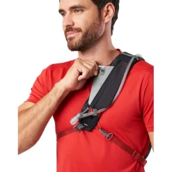 Rugzakken & Drinksystemen < Nathan Sports Run Sling 8L Hardlooprugzak - Black/Ribbon Red