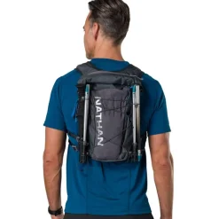 Nathan Sports TrailMix 2.0 Drinkrugzak - 12L - charcoal / reflective silver