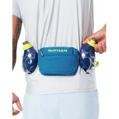 Nathan Sports TrailMix Plus 3.0 Drinkriem - Deep Blue/Safety Yellow