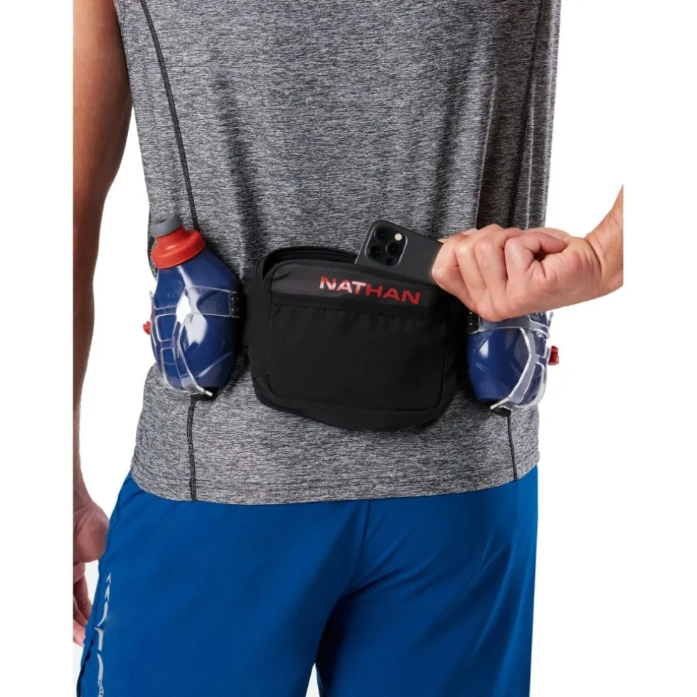 Nathan Sports TrailMix Plus 3.0 Drinkriem - Black/Ribbon Red