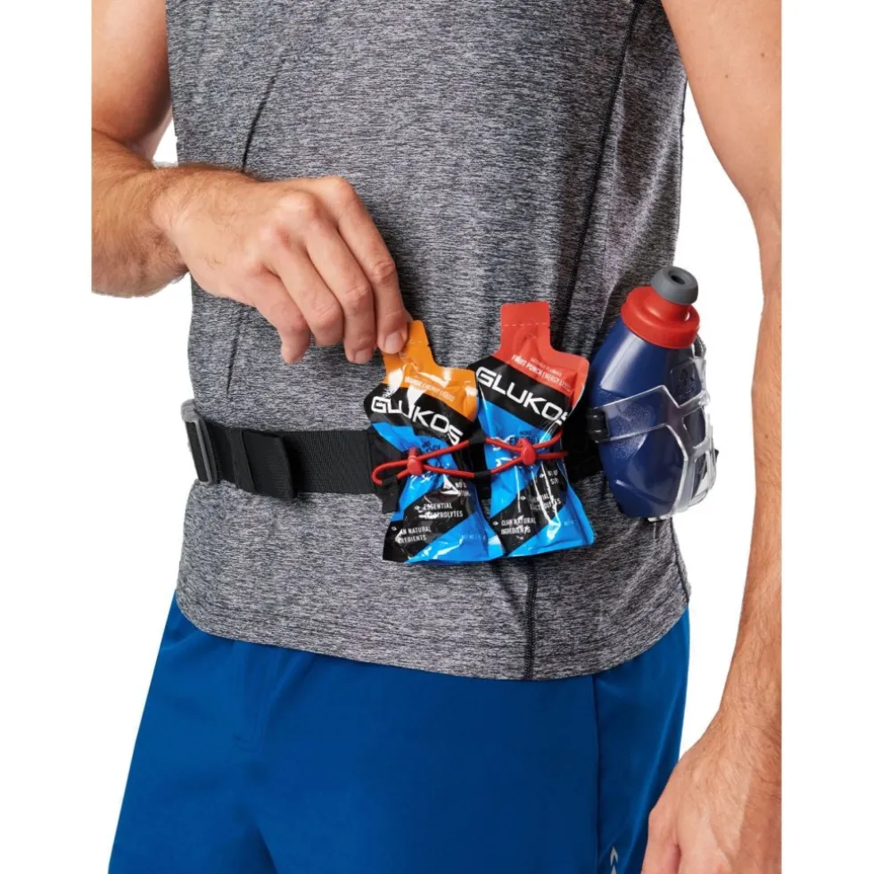 Nathan Sports TrailMix Plus 3.0 Drinkriem - Black/Ribbon Red
