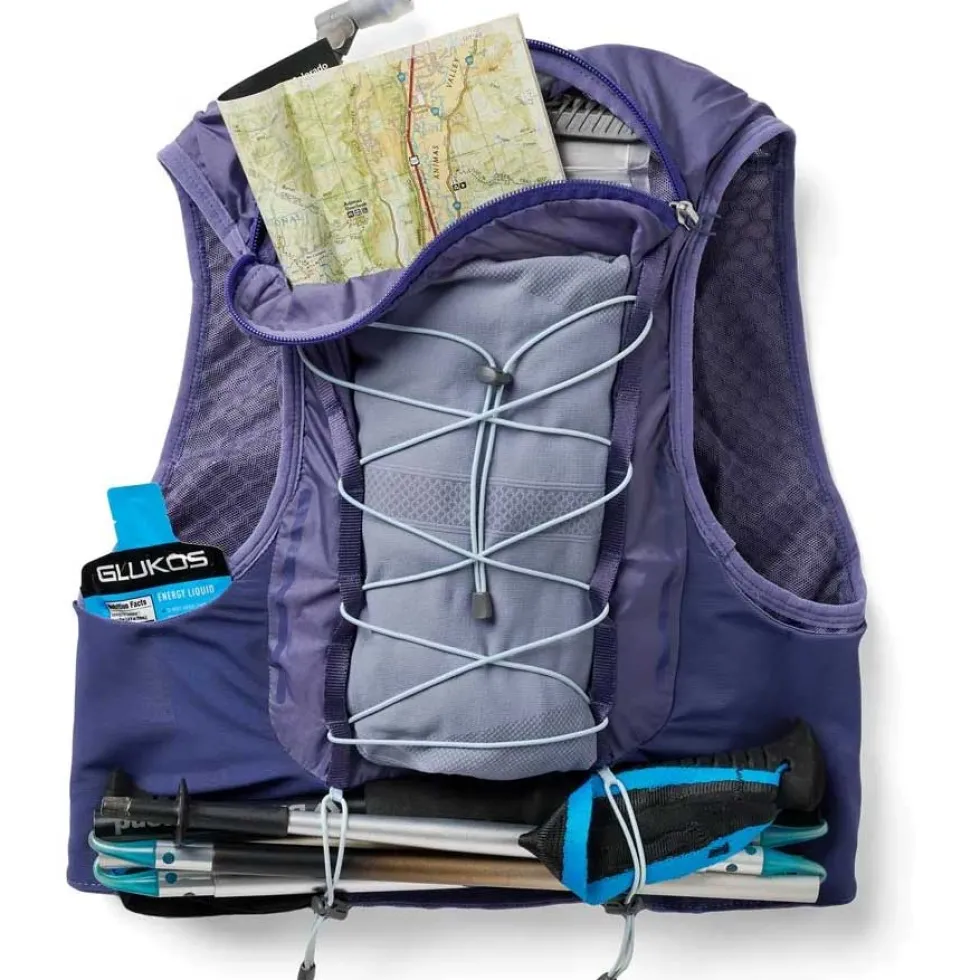 Nathan Sports VaporAiress 4.0 Hardloopvest dames - 8L - indigo/light blue