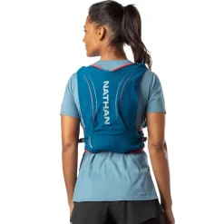 Rugzakken & Drinksystemen < Nathan Sports VaporAiress 2 Lite Women's Hydration Vest - 4L - marine blue / hibiscus