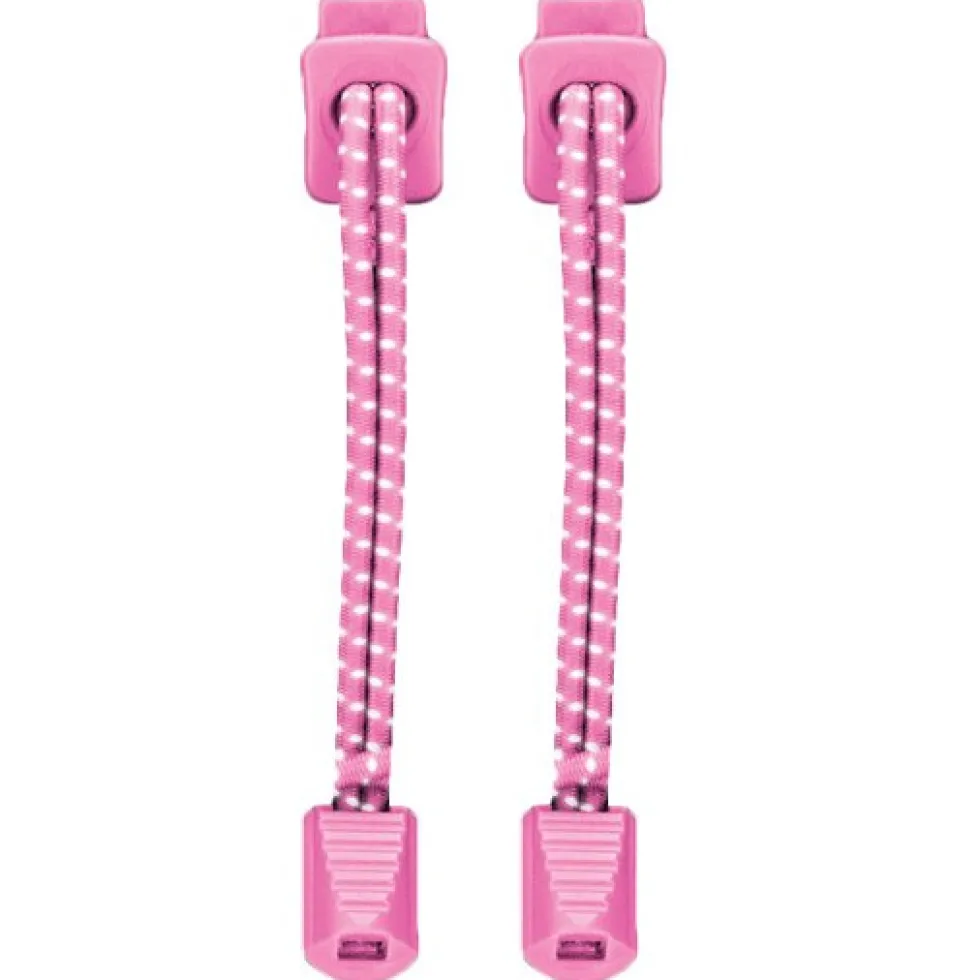 Nathan Sports Run Laces Reflective - pink