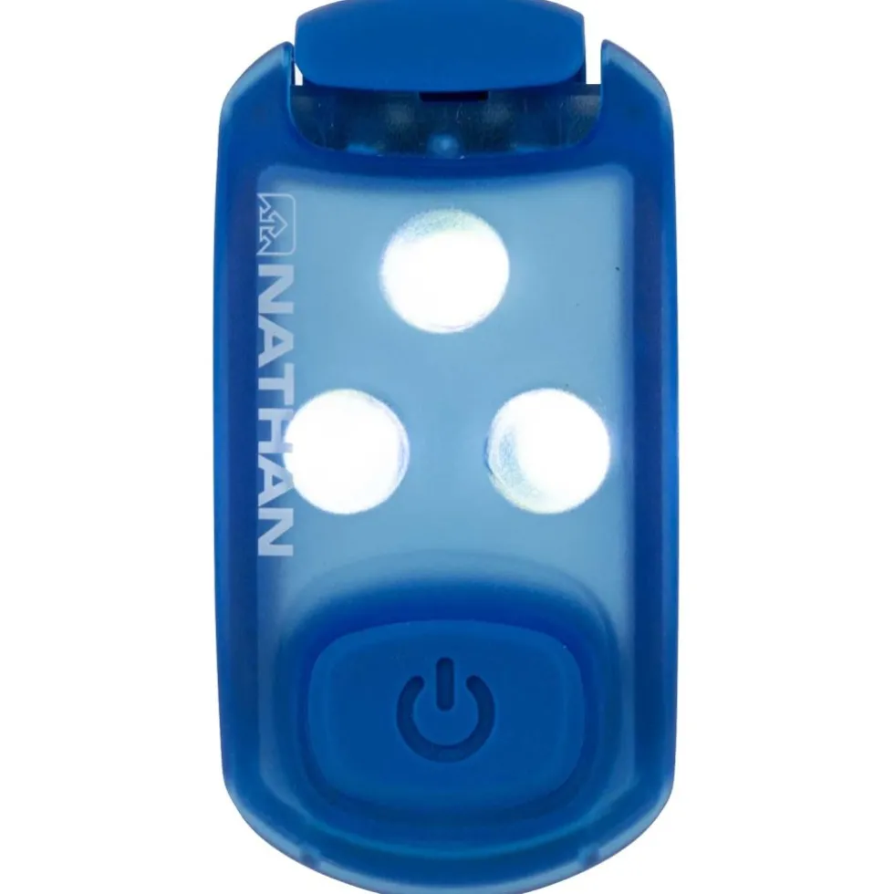 Nathan Sports StrobeLight LED - Veiligheidslamp Clip - Blue Cornflower