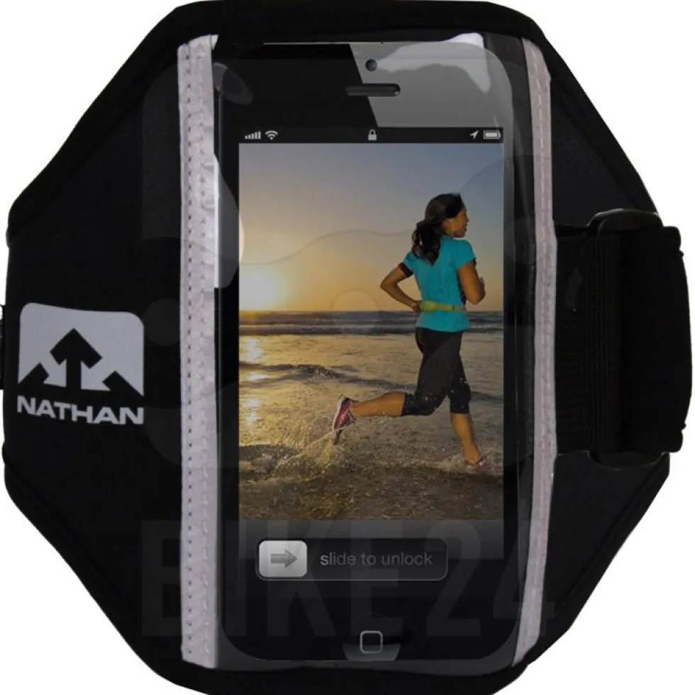 Nathan Sports Super 5k Smartphone Wristband - Black