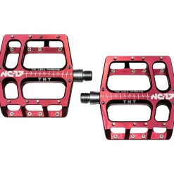 NC-17 Sudpin IV XL TNT Platform Pedal - red