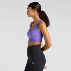 Sport Bh'S|Ondergoed < New Balance Eentia Hardoop-Beha Dae - Eectric Purpe