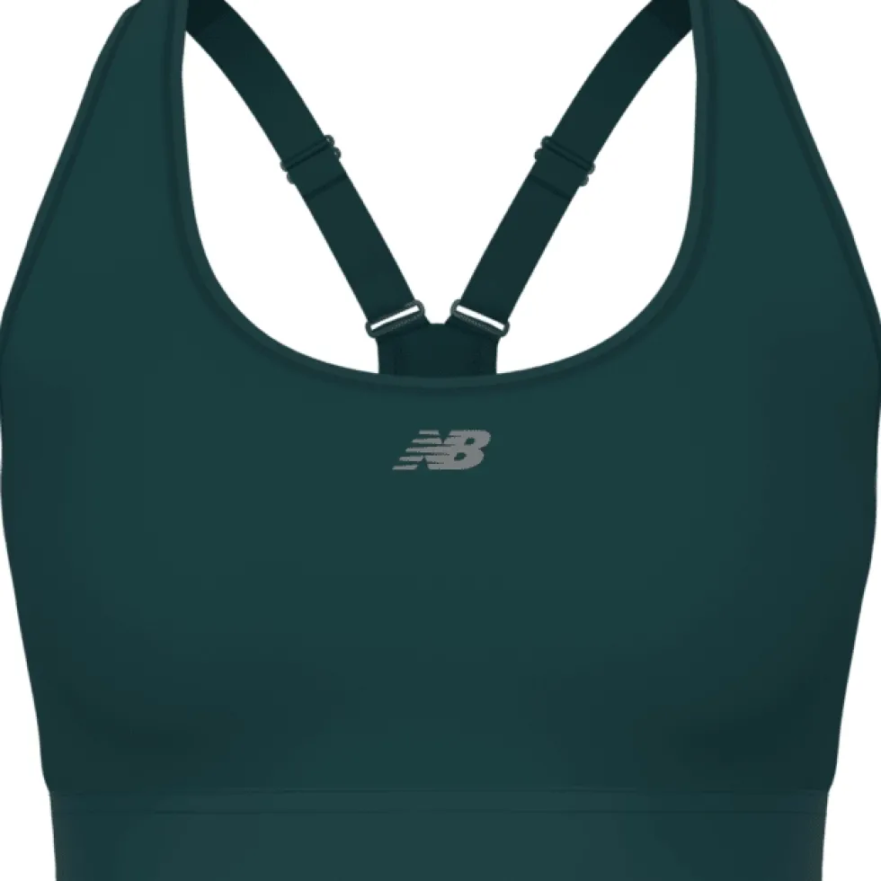 New Balance Essential Hardloop-Beha Dames - Medusa Green