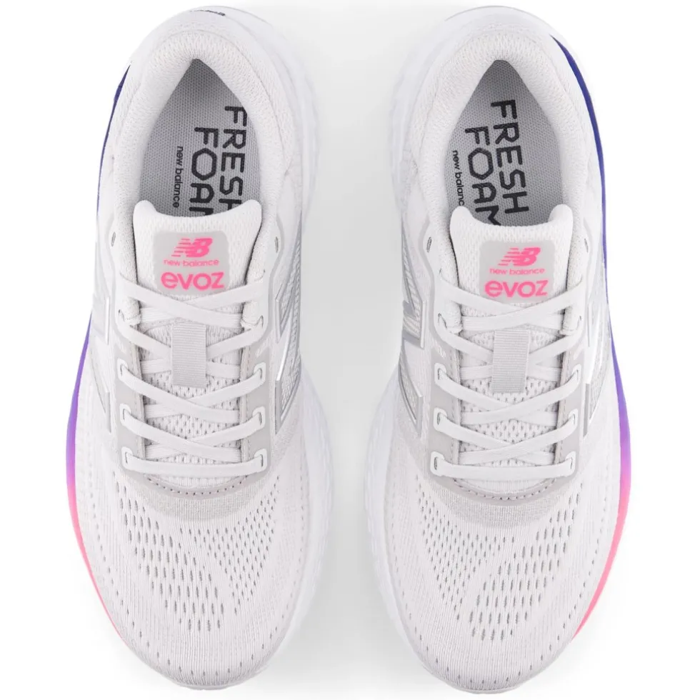 New Balance Fresh Foam X Evoz v4 Hardloopschoenen Dames - Grey Matter