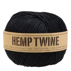 Newbaum's Hennep-touw 3,6 m - zwart