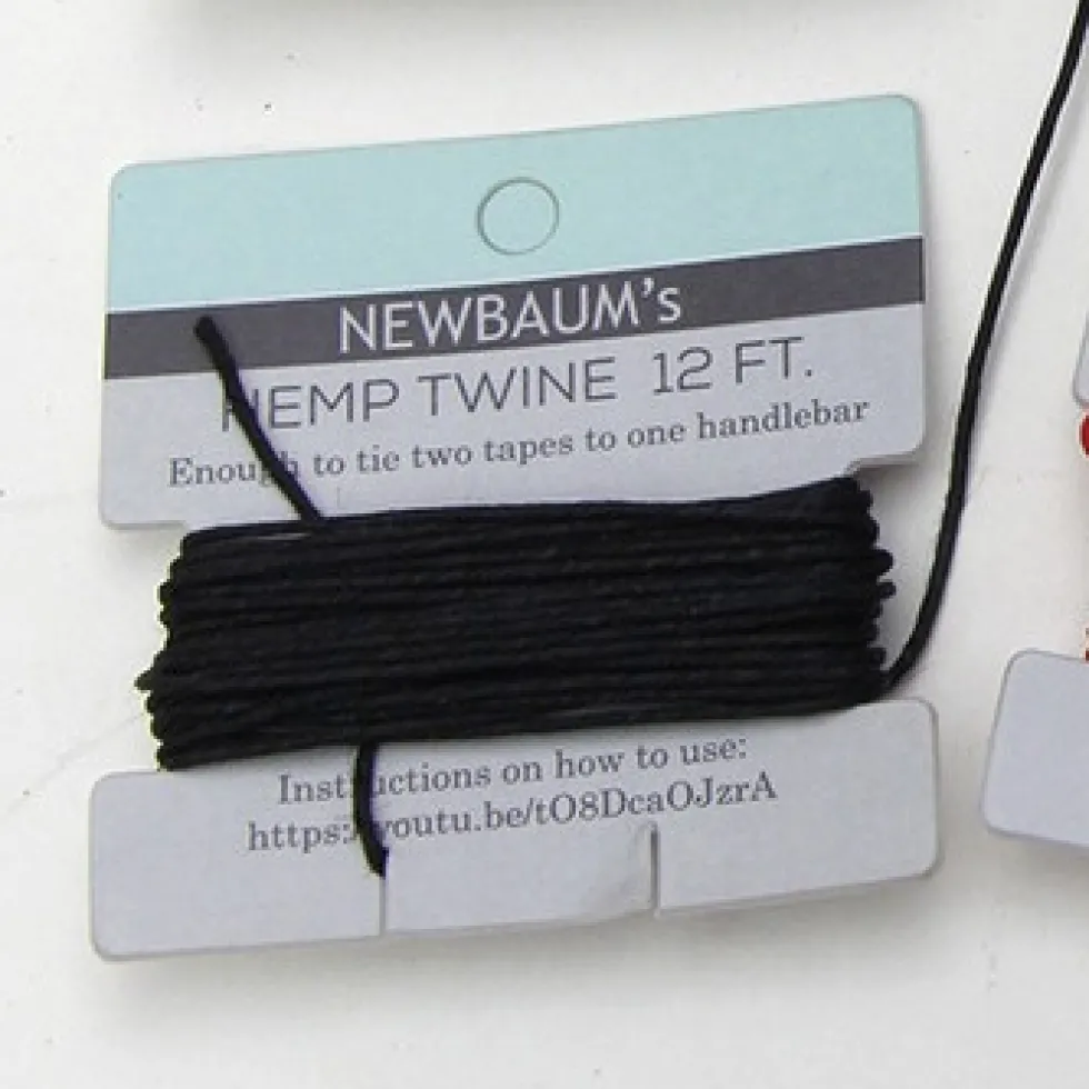 Newbaum's Hennep-touw 3,6 m - zwart