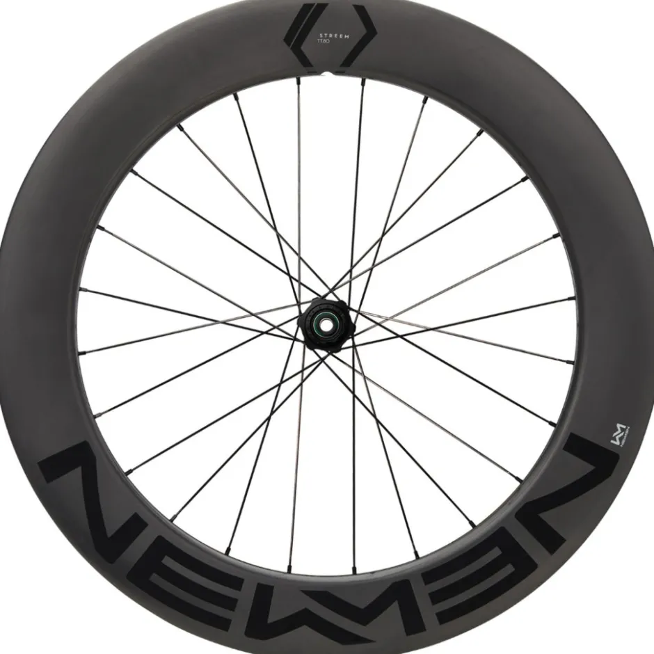Wielen < Newmen Streem Time Trial TT.80 Achterwiel - 28" | Carbon | Clincher | Centerlock - 12x142mm - XDR