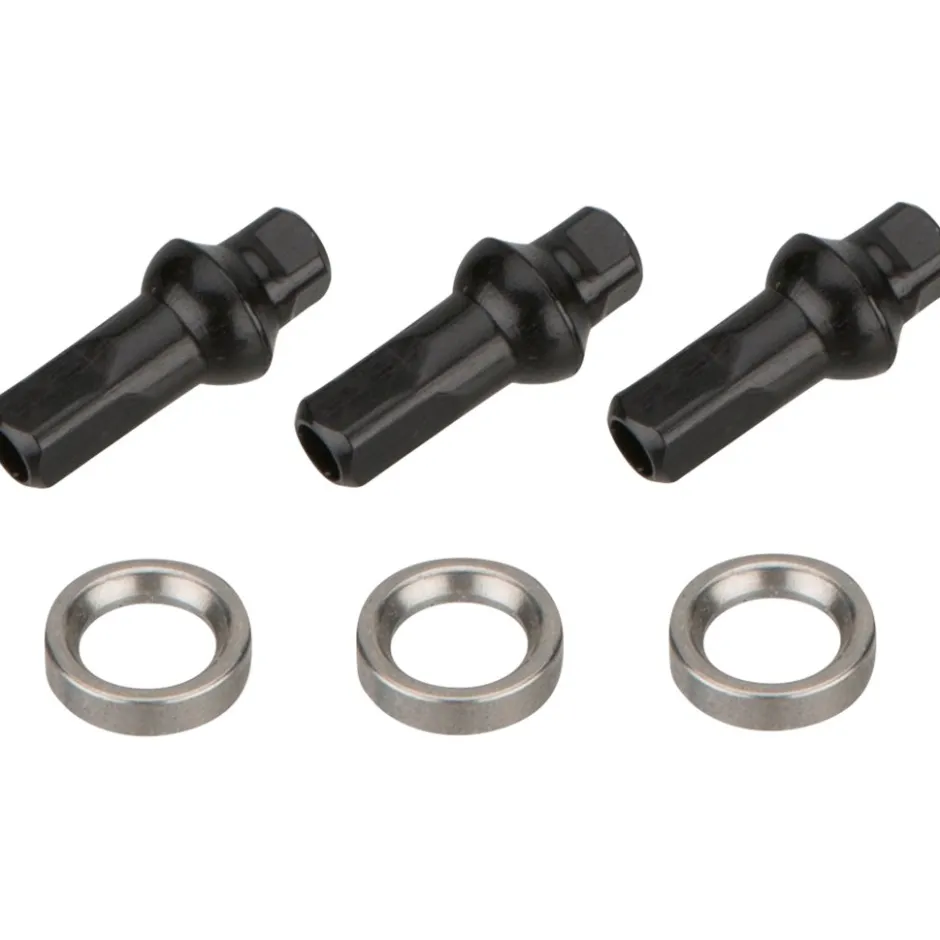 Spaken En Nippels < Newmen Road Spoke Set Straightpull - Laser - black