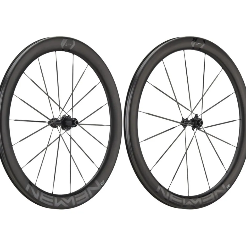 Wielen En Wielsets < Newmen Streem Allround VONOA Wielset - 28" | Carbon | Clincher | Centerlock - 12x100mm | 12x142mm - Shimano HG