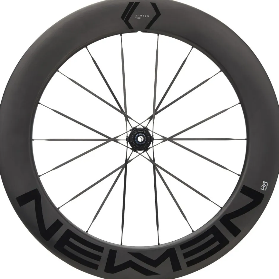 Wielen < Newmen Streem Sprint Time Trial TT.80 VONOA Wielset - 28" | Carbon | Clincher | Centerlock - 12x100mm | 12x142mm - Shimano HG