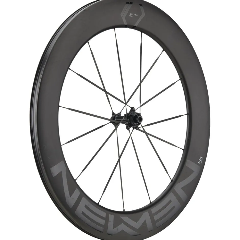 Wielen < Newmen Streem Sprint Time Trial TT.80 VONOA Wielset - 28" | Carbon | Clincher | Centerlock - 12x100mm | 12x142mm - Shimano HG