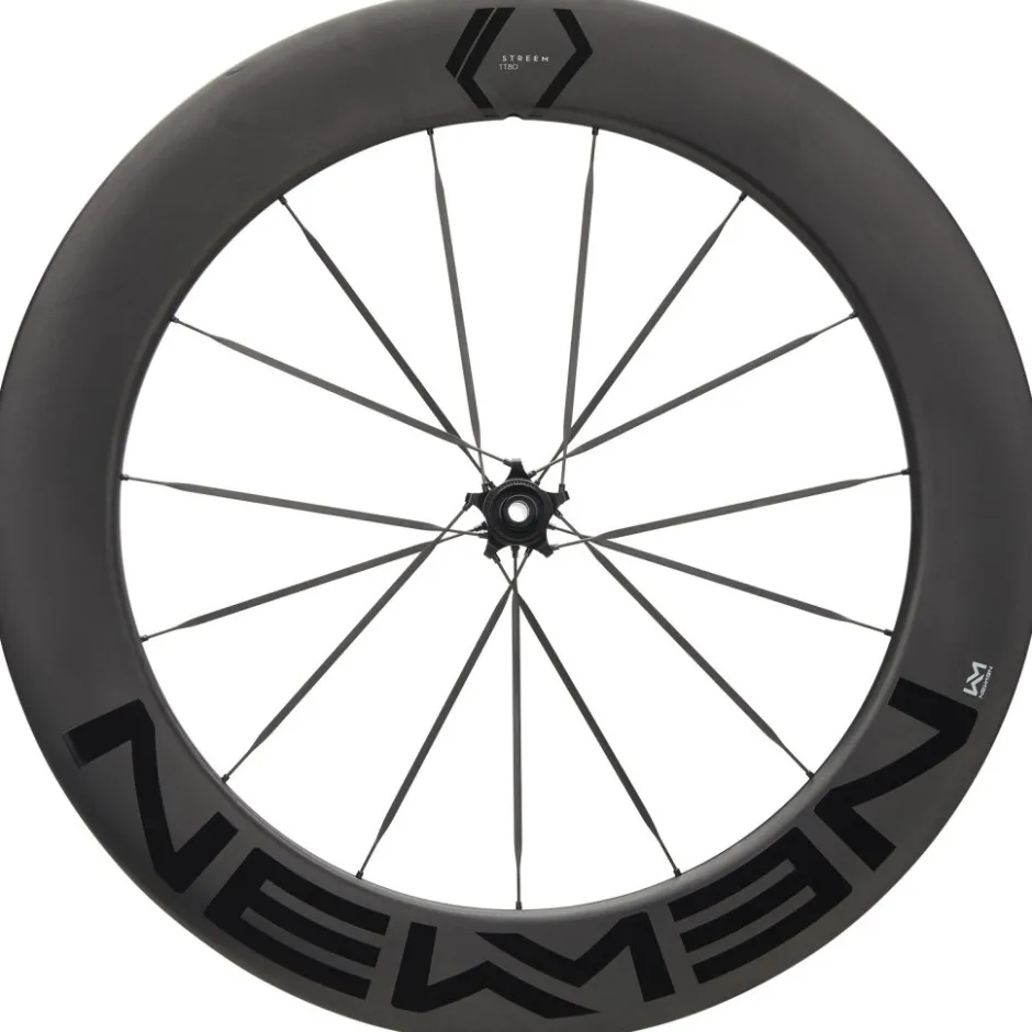 Wielen < Newmen Streem Sprint Time Trial TT.80 VONOA Wielset - 28" | Carbon | Clincher | Centerlock - 12x100mm | 12x142mm - Shimano HG