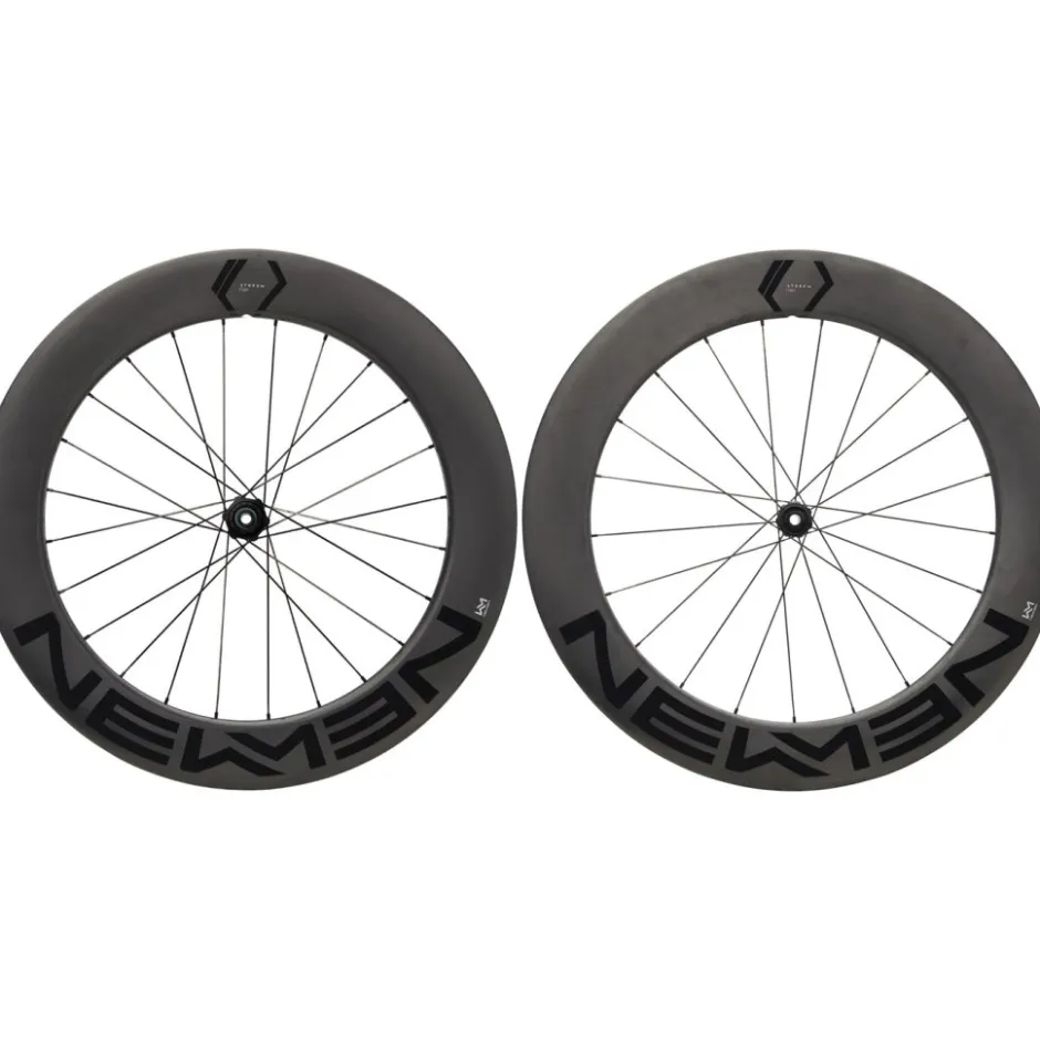Wielen En Wielsets|Wielen < Newmen Streem Sprint Time Trial TT.80 Wielset - 28" | Carbon | Clincher | Centerlock - 12x100mm | 12x142mm - Shimano HG