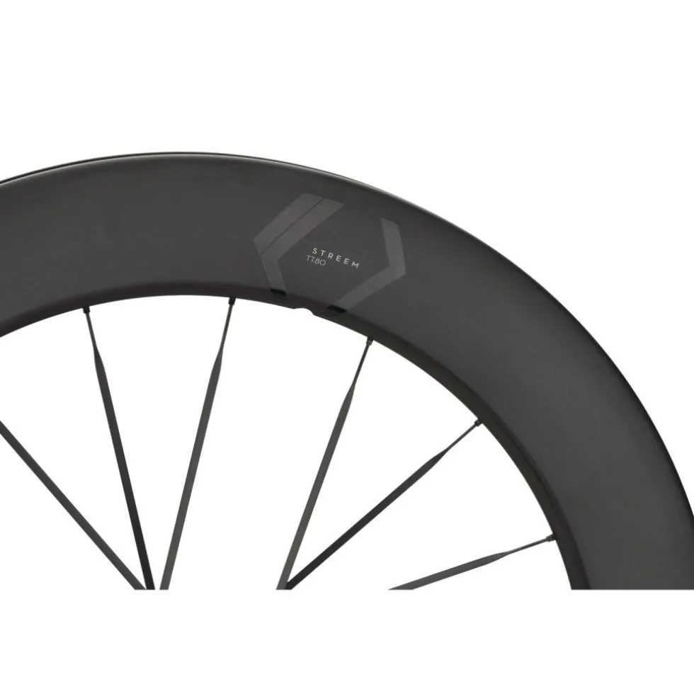 Newmen Streem Time Trial VONOA TT.80 Achterwiel - 28" | Carbon | Clincher | Centerlock - 12x142mm - XDR