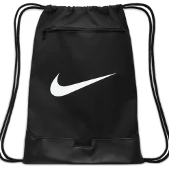 Nike Brasilia 9.5 Gymtas - 18L - zwart/zwart/wit DM3978-010