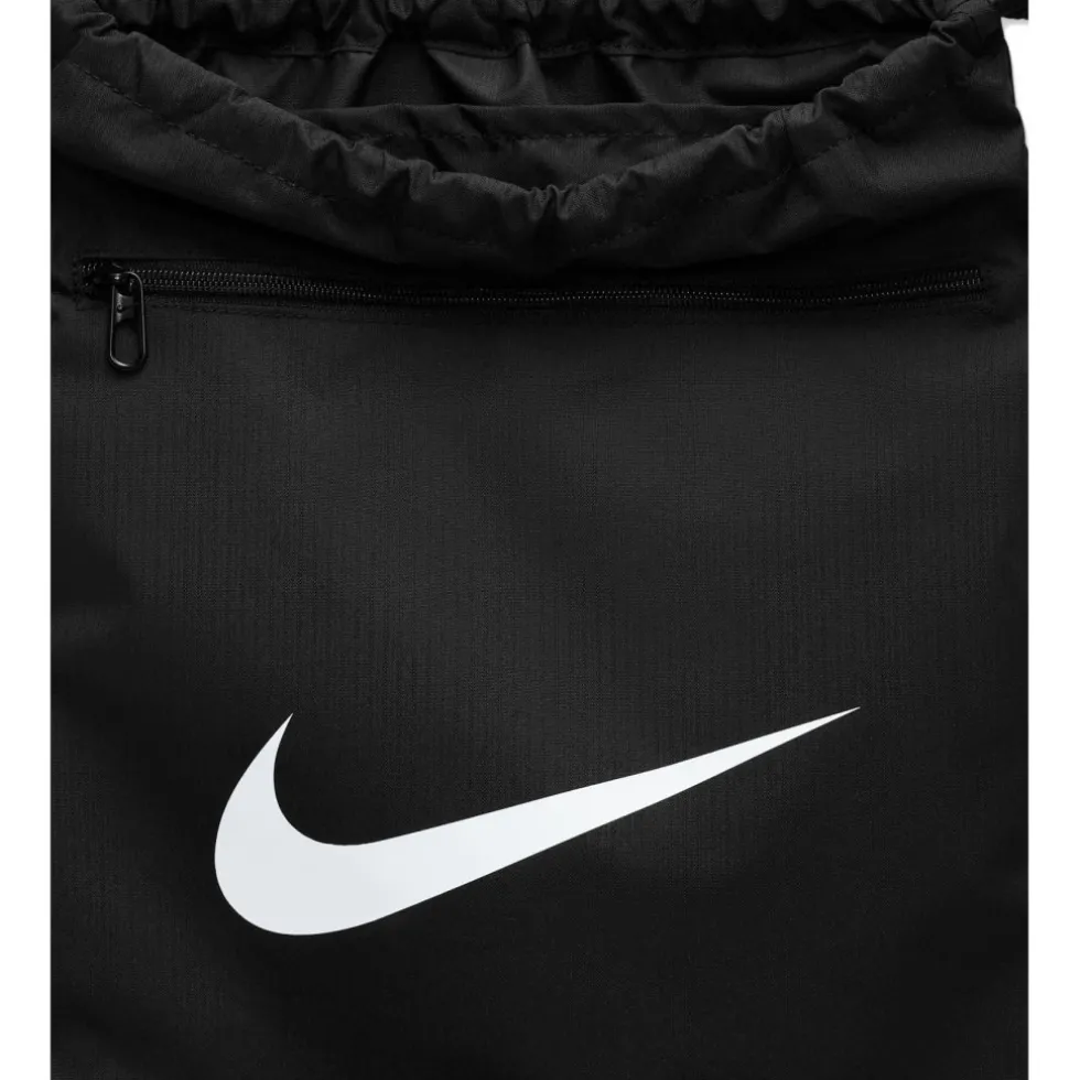 Nike Brasilia 9.5 Gymtas - 18L - zwart/zwart/wit DM3978-010