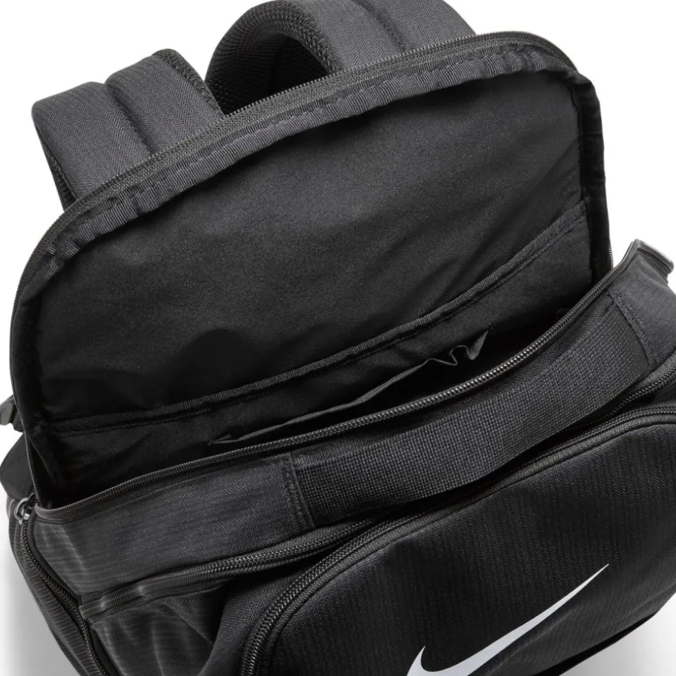 Nike Brasilia 9.5 Trainings-Rugzak 24L - Medium - black/black/white DH7709-010