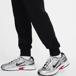 Nike Club French Terry Joggingbroek Heren - zwart/zwart/wit FN3801-010
