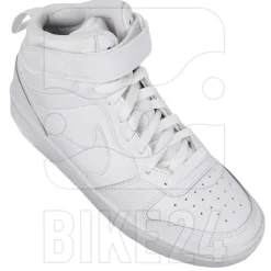 Nike Court Borough Mid 2 Schoenen voor Kinderen - white/white-white CD7782-100