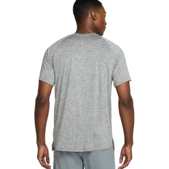 Nike Dri-FIT ADV Stride Hardloopshirt Heren - smoke grey/heather/reflective silver HV5203-084
