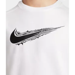 T-Shirts & Tops < Nike Dri-FIT uti hirt Kinderen - wit/zwart HF8100-100