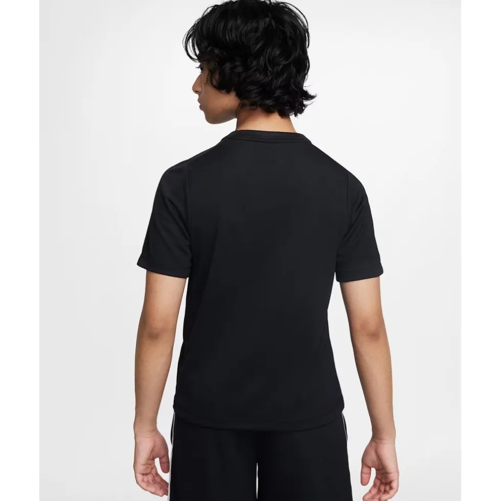 Nike Dri-FIT Multi Shirt Kinderen - zwart/wit HF8100-010