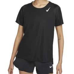 Nike Dri-Fit Race Hardloopshirt Dames - black/reflective silver DD5927-010