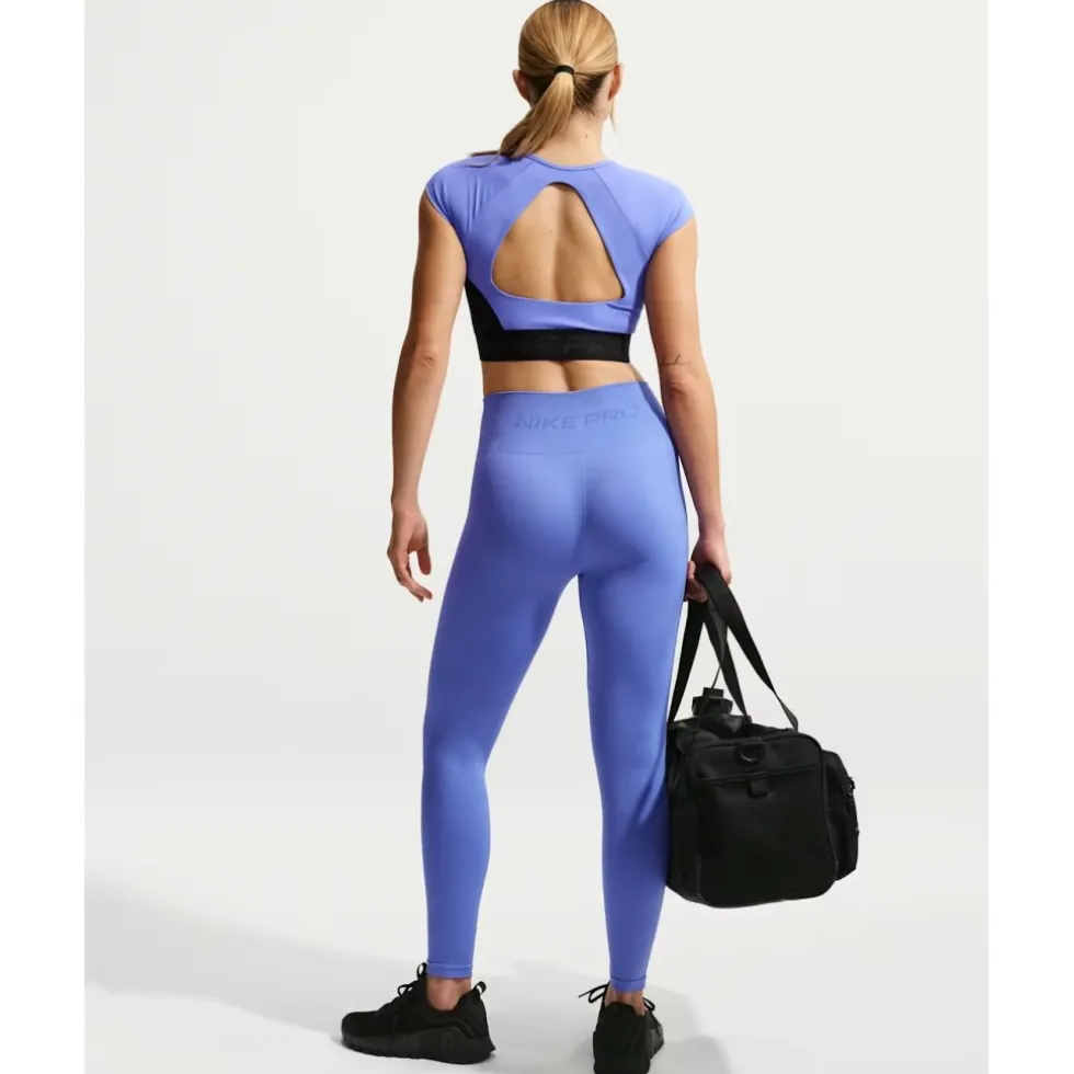 Nike Dri-FIT Seamless 7/8 Panty Vrouwen - sapphire IF1208-570