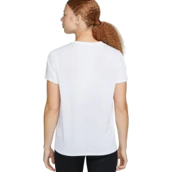 Nike Dri-FIT Shirt Dames - wit/zwart DX0687-100