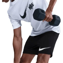 Nike Dri-FIT Totality 7" Fitness Shorts Heren - zwart/wit HV0387-010