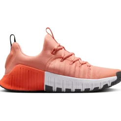 Nike Free Metcon 6 Fitnessschoenen Dames - apricot agate/turf orange/black/white FJ7126-803
