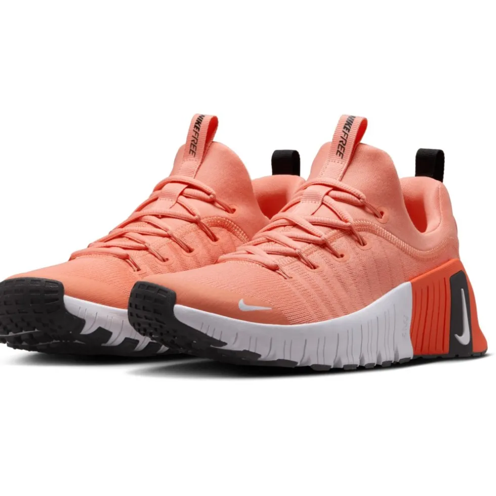 Nike Free Metcon 6 Fitnessschoenen Dames - apricot agate/turf orange/black/white FJ7126-803