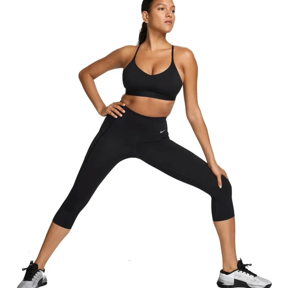 Sport Bh'S|Ondergoed < Nike Indy Sportbeha met ichte ondersteuning Dames - zwart/zwart FD1062-010