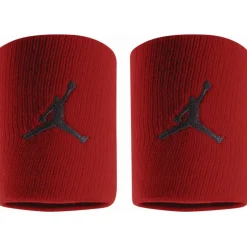 Accessoires < Nike Jordan Jumpman Zweetpolsband (Set van 2) - gym red/black 605