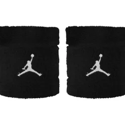 Nike Jordan Terry Zweetpolsbanden (Set van 2) - zwart/zwart/wit 091
