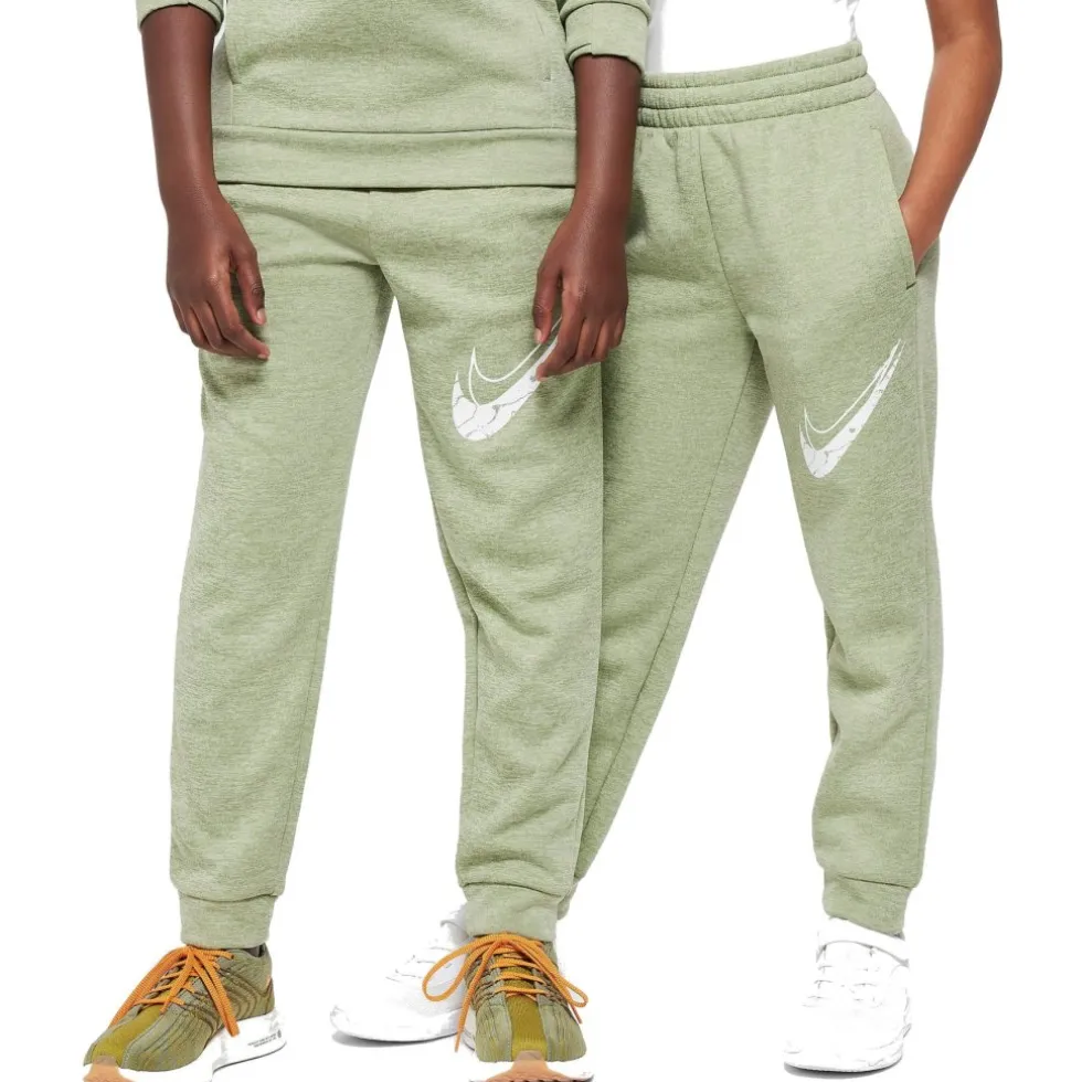Nike Multi Stain Repel Therma-FIT Joggingbroek Kinderen - oil green/olive aura/heather/white HF4418-386