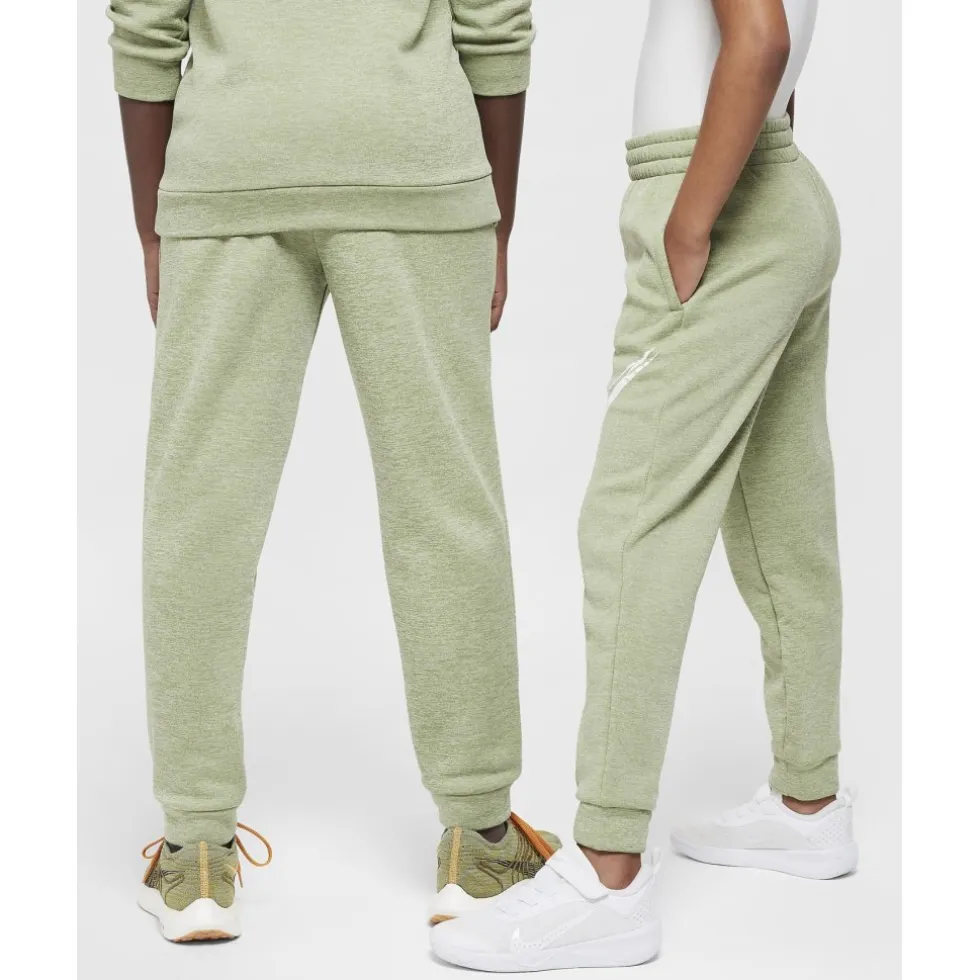 Nike Multi Stain Repel Therma-FIT Joggingbroek Kinderen - oil green/olive aura/heather/white HF4418-386