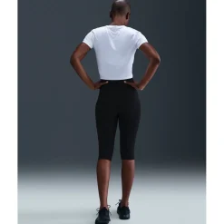 Nike One Capri Tights Dames - zwart/wit IH3770-010