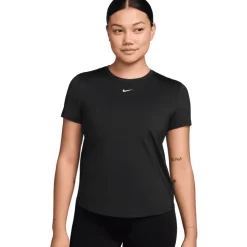 Nike One Classic Dri-FIT Shirt Dames - black/white FN2798-013