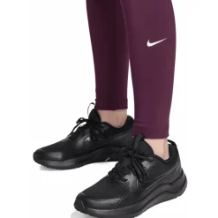 Nike One Dri-FIT Tights Kinderen - bordeaux/white FZ5605-610