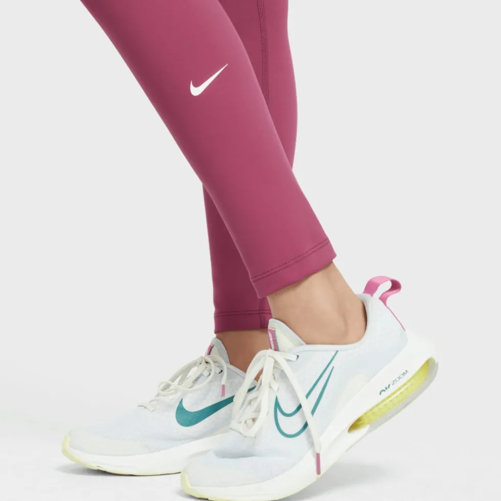 Nike One Dri-FIT Tights Kinderen - sweet beet/white FZ5605-634